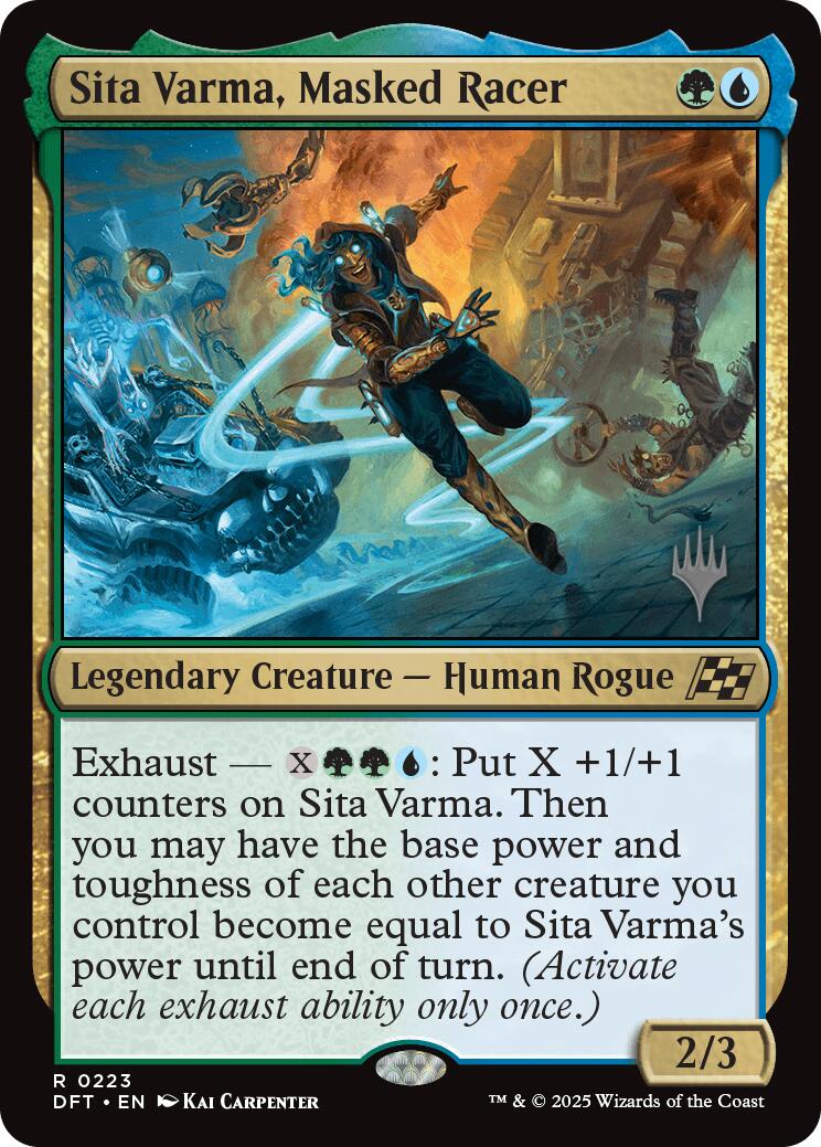 Sita Varma, Masked Racer (Promo Pack) [Aetherdrift Promos] - Destination Retro