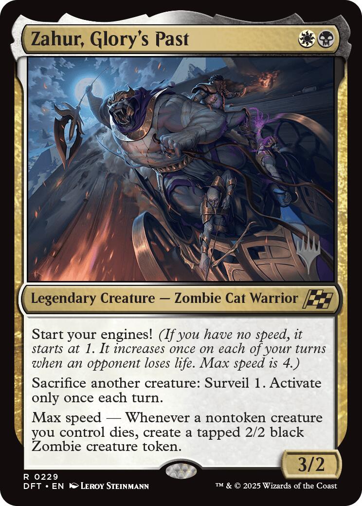 Zahur, Glory's Past (Promo Pack) [Aetherdrift Promos] - Destination Retro