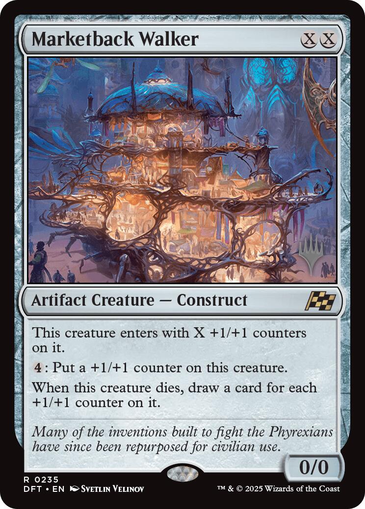 Marketback Walker (Promo Pack) [Aetherdrift Promos] - Destination Retro