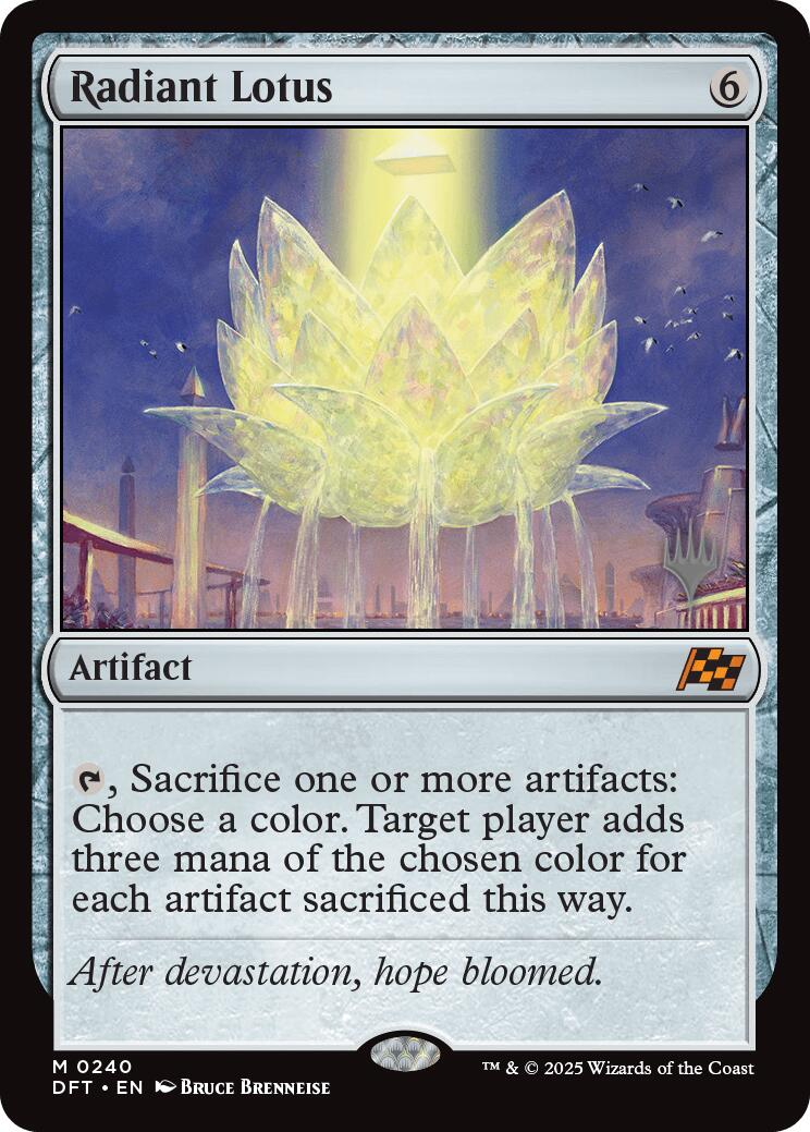 Radiant Lotus (Promo Pack) [Aetherdrift Promos] - Destination Retro