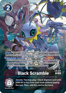 Black Scramble [LM-031] (Alternate Art) [Starter Deck: Protector of Light] - Destination Retro