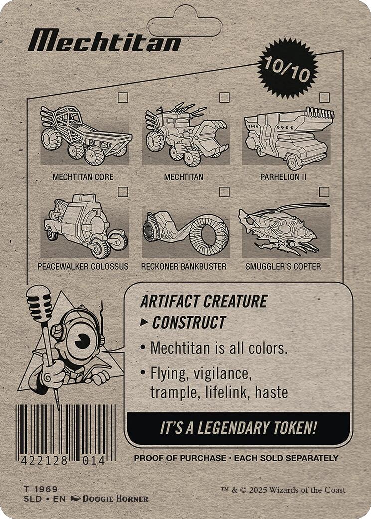 Mechtitan Token [Secret Lair Drop Series] - Destination Retro