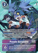 Purple Scramble [LM-032] (Alternate Art) [Starter Deck: Hero of Hope] - Destination Retro