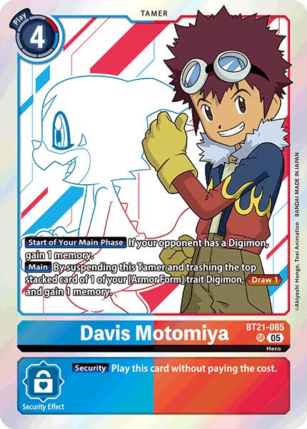 Davis Motomiya [BT21-085] [World Convergence] - Destination Retro