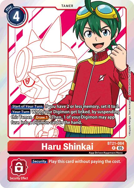 Haru Shinkai [BT21-084] [World Convergence] - Destination Retro