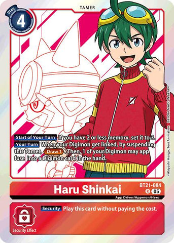 Haru Shinkai [BT21-084] [World Convergence] - Destination Retro
