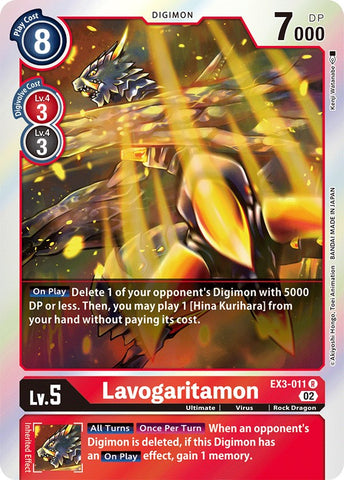 Lavogaritamon [EX3-011] [Draconic Roar] - Destination Retro