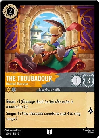 The Troubadour - Musical Narrator (11/204) [Archazia's Island] - Destination Retro