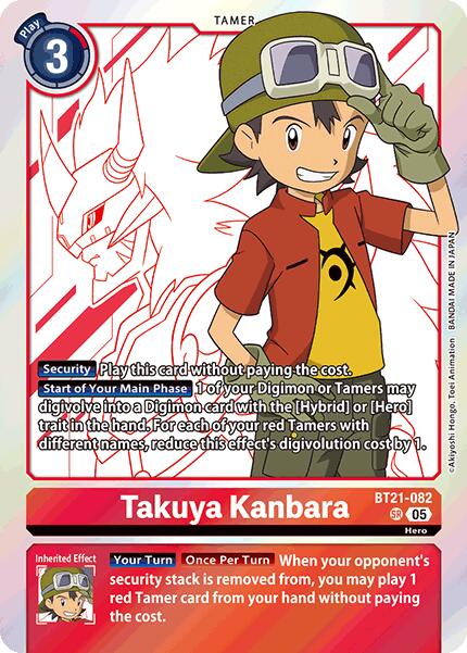 Takuya Kanbara [BT21-082] [World Convergence] - Destination Retro