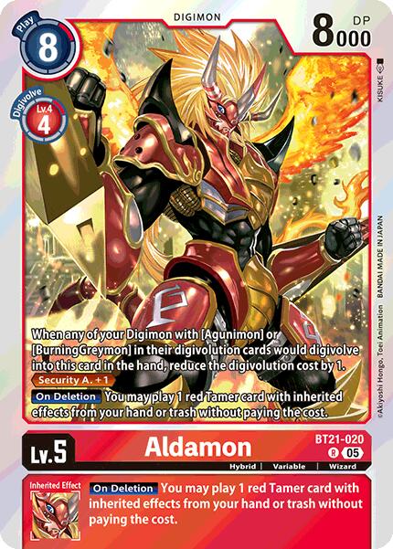 Aldamon [BT21-020] [World Convergence] - Destination Retro