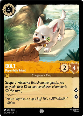 Bolt - Dependable Friend (18/204) [Archazia's Island] - Destination Retro