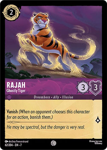 Rajah - Ghostly Tiger (62/204) [Archazia's Island] - Destination Retro