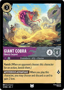 Giant Cobra - Ghostly Serpent (57/204) [Archazia's Island] - Destination Retro