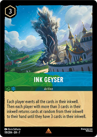 Ink Geyser (119/204) [Archazia's Island] - Destination Retro