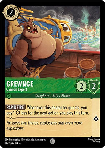Grewnge - Cannon Expert (86/204) [Archazia's Island] - Destination Retro