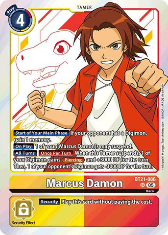 Marcus Damon [BT21-086] [World Convergence] - Destination Retro