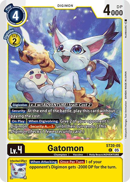 Gatomon [ST20-05] [Starter Deck: Protector of Light] - Destination Retro