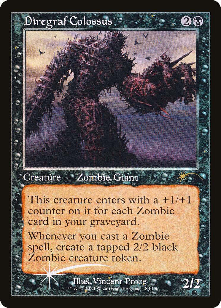 Diregraf Colossus (Retro Frame) [Secret Lair Drop Series] - Destination Retro