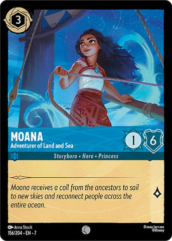 Moana - Adventurer of Land and Sea (156/204) [Archazia's Island] - Destination Retro