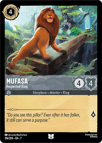Mufasa - Respected King (196/204) [Archazia's Island] - Destination Retro