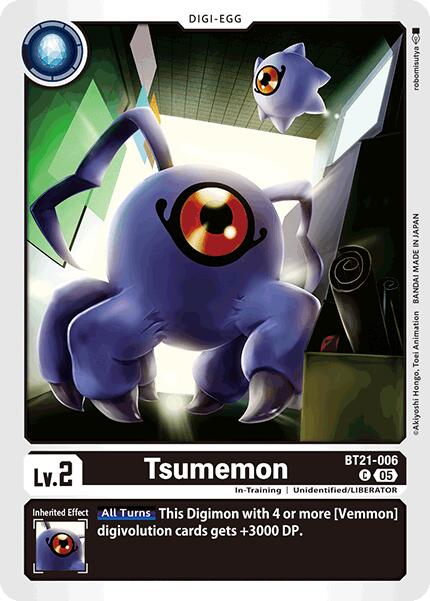 Tsumemon [BT21-006] [World Convergence] - Destination Retro