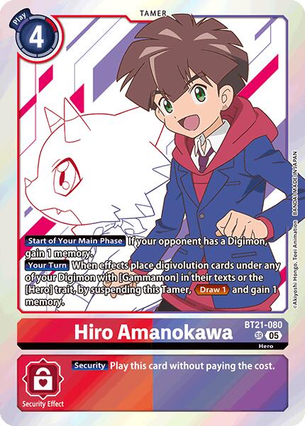 Hiro Amanokawa [BT21-080] [World Convergence] - Destination Retro
