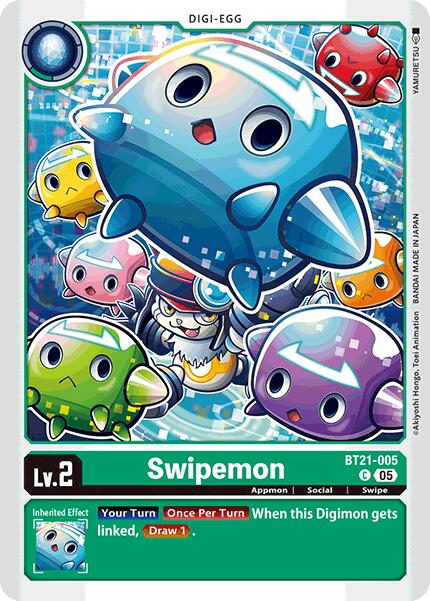 Swipemon [BT21-005] [World Convergence] - Destination Retro