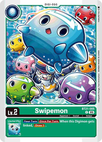 Swipemon [BT21-005] [World Convergence] - Destination Retro