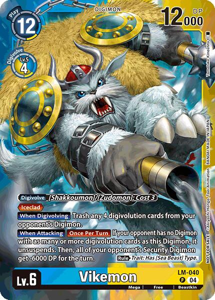 Vikemon [LM-040] (Limited Card Pack) [World Convergence] - Destination Retro