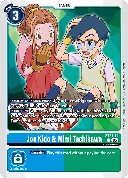 Joe Kido & Mimi Tachikawa [ST21-12] [Starter Deck: Hero of Hope] - Destination Retro