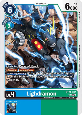 Lighdramon [BT21-037] [World Convergence] - Destination Retro