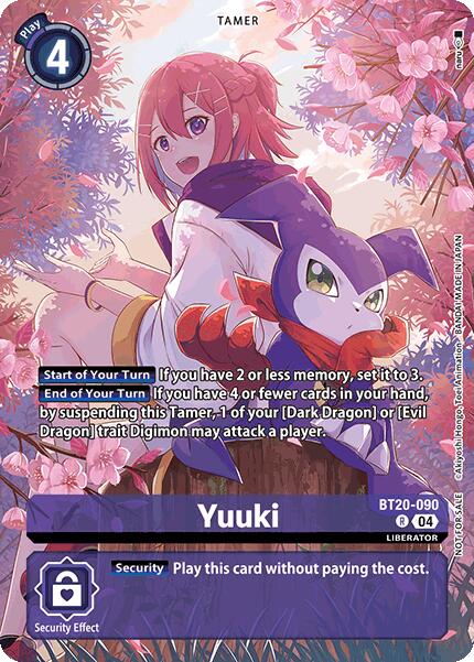 Yuuki [BT20-090] (Special Booster Ver.2.5 Celebration Event) [Release Special Booster Ver.2.5 Promos] - Destination Retro