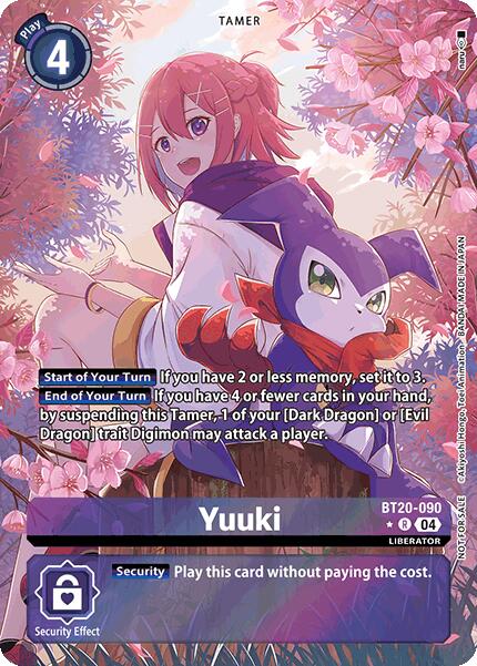 Yuuki [BT20-090] (Special Booster Ver.2.5 Celebration Event -Winner-) [Release Special Booster Ver.2.5 Promos] - Destination Retro