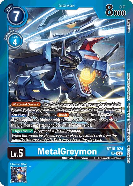 MetalGreymon [BT10-024] (Special Event Pack 2025) [Xros Encounter Promos] - Destination Retro