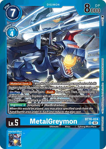 MetalGreymon [BT10-024] (Special Event Pack 2025) [Xros Encounter Promos] - Destination Retro