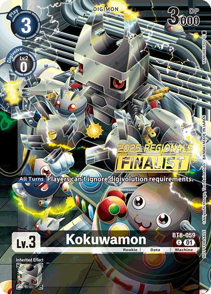 Kokuwamon [BT8-059] (2025 Regionals Finalist) [New Awakening Promos] - Destination Retro