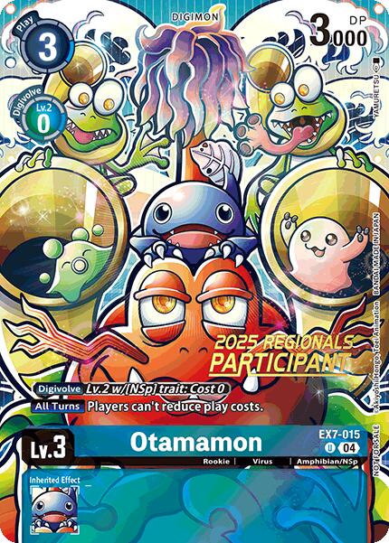 Otamamon [EX7-015] (2025 Regionals Participant) [Digimon LIBERATOR Promos] - Destination Retro