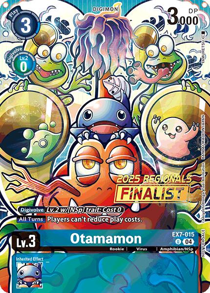 Otamamon [EX7-015] (2025 Regionals Finalist) [Digimon LIBERATOR Promos] - Destination Retro