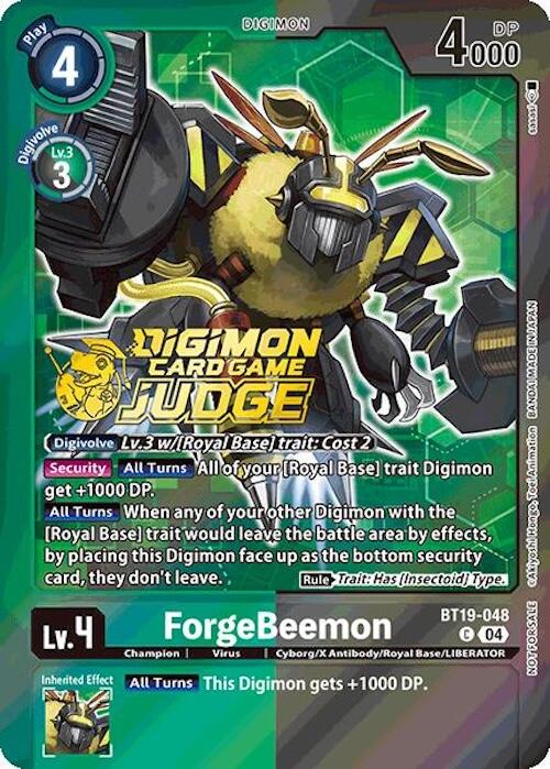 ForgeBeemon [BT19-048] (Judge Pack 2025 Wave 1) [Release Special Booster Ver.2.0] - Destination Retro