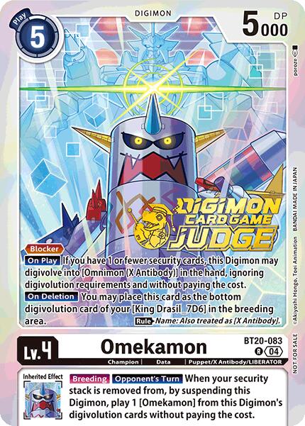 Omekamon [BT20-083] (Judge Pack 2025 Wave 1) [Release Special Booster Ver.2.5 Promos] - Destination Retro
