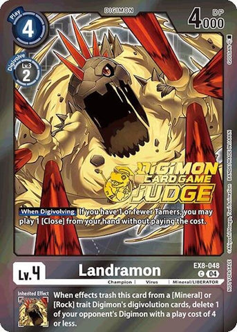 Landramon [EX8-048] (Judge Pack 2025 Wave 1) [Chain of Liberation Promos] - Destination Retro