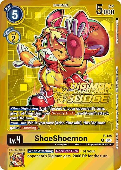 ShoeShoemon [P-135] (Judge Pack 2025 Wave 1) [Promotional Cards] - Destination Retro