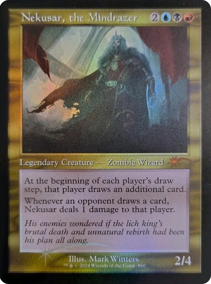 Nekusar, the Mindrazer (Retro Frame) [Secret Lair Drop Series] - Destination Retro
