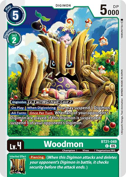 Woodmon [BT21-049] [World Convergence] - Destination Retro
