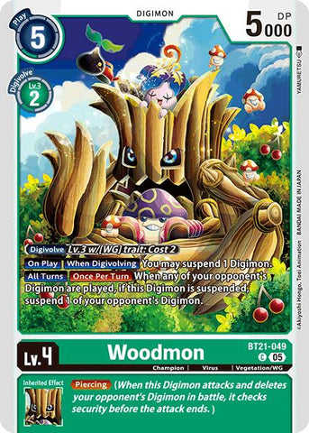 Woodmon [BT21-049] [World Convergence] - Destination Retro
