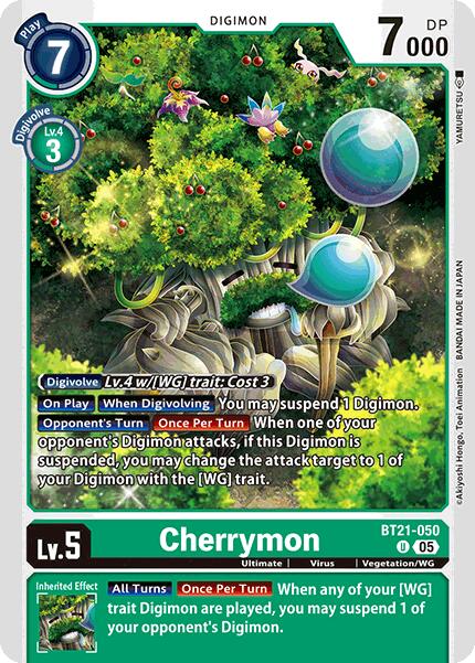 Cherrymon [BT21-050] [World Convergence] - Destination Retro