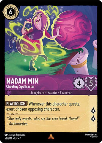 Madam Mim - Cheating Spellcaster (56/204) [Archazia's Island] - Destination Retro