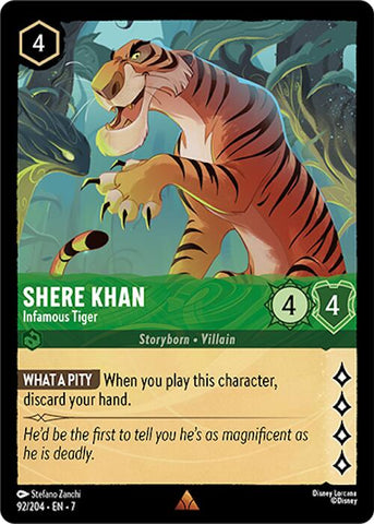 Shere Khan - Infamous Tiger (92/204) [Archazia's Island] - Destination Retro