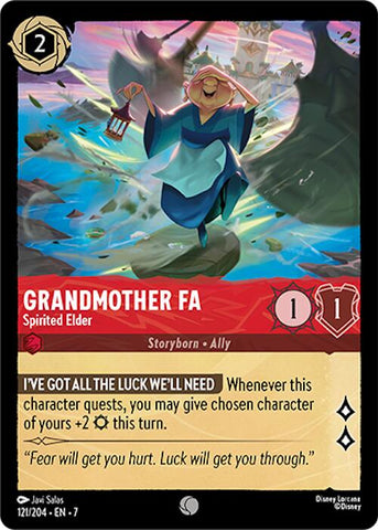 Grandmother Fa - Spirited Elder (121/204) [Archazia's Island] - Destination Retro