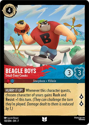 Beagle Boys - Small-Time Crooks (132/204) [Archazia's Island] - Destination Retro